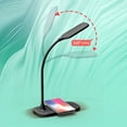thumbnail image 4 of LED Desk Lamp with Wireless Charging under $5! Yannianjz LED Desk Lamp with Wireless Charger, Eye Protection Table Lamp, 3 Color Modes Adjustable, USB Powered Study Lamp, Office Desk Light, 4 of 7