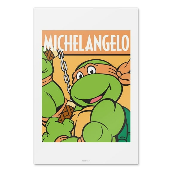 Teenage Mutant Ninja Turtles Michelangelo Wall Art Picture Paper Poster Décor Home Decoration