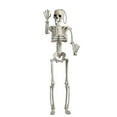 thumbnail image 1 of Experience Bone Terrifying Thrills With This 60cm Plastic Skeleton For Spooktacular Halloween Decorations And Hauntingly Terrifying Atmosphere ., 1 of 6