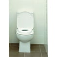 thumbnail image 2 of Asiento para inodoro Dreambaby con acolchado suave y asas de agarre Wh, 2 of 6