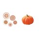thumbnail image 1 of Adornos de pared artesanales de ratán tejido, ideales para colgar en la sala de estar, el dormitorio o . Incluyen cojines de calabaza de Hal, 1 of 8