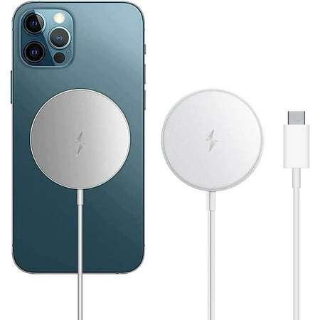 FUCHEGN Magnetic Wireless Charger – Mag-Safe Charger for iPhone 16/16 Pro/16 Plus/16 Pro Max/15/15 Pro/15 Plus/15/14/13 Pro max – Fast Charging Pad for AirPods 3/2/Pro White FUCHEGN Magnetic Wireless Charger – Mag-Safe Charger for iPhone 16/16 Pro/16 Plus/16 Pro Max/15/15 Pro/15 Plus/15/14/13 Pro max – Fast Charging Pad for AirPods 3/2/Pro White