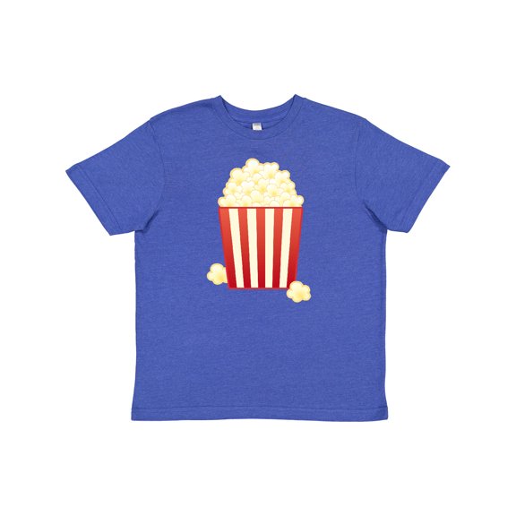 Inktastic Popcorn Movie Treat Youth T-Shirt