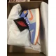 thumbnail image 1 of Ni - ke Ni - ke Air Jordan 1 High Zoom CMFT 2 Shoes Royal Pulse Orange DV1307-184 Sz 9 NEW, 1 of 5