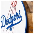 thumbnail image 3 of Los Angeles Dodgers 23" Layered Metal Wall Art Sign, 3 of 3