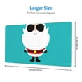 thumbnail image 2 of Pofeuu Cute Santa Claus Print Mouse Pad,Rubber, Multipurpose Comfortable Waterproof Mousepad Desk Mat for Gamer Office Home, 2 of 8