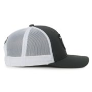 Ram Trucks Logo Structured Trucker Hat, Graphite & White, Adjustable Snapback