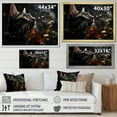 thumbnail image 4 of Designart "Abyssinian Feline Explorer" Animals Cat Floater Framed Canvas Prints, 4 of 5