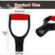 thumbnail image 1 of D Shaped Plastic Shovel Handle,Garden Grip Spade Handle Replacement 32mm Inner Diameter Plastic Spade Digging Raking Tools Red, 1 of 4