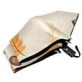 thumbnail image 6 of FORMRS Travel Umbrella Folding Auto Open Close Windproof Rain UV Protection, Beige Fall Acorns Pattern, 6 of 8