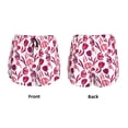 thumbnail image 3 of Cauagu Tulips Flowers Print Women's 2 in 1 Running Shorts Athletic Workout Gym Yoga Shorts Running Shorts for Women-XX-Large, 3 of 7