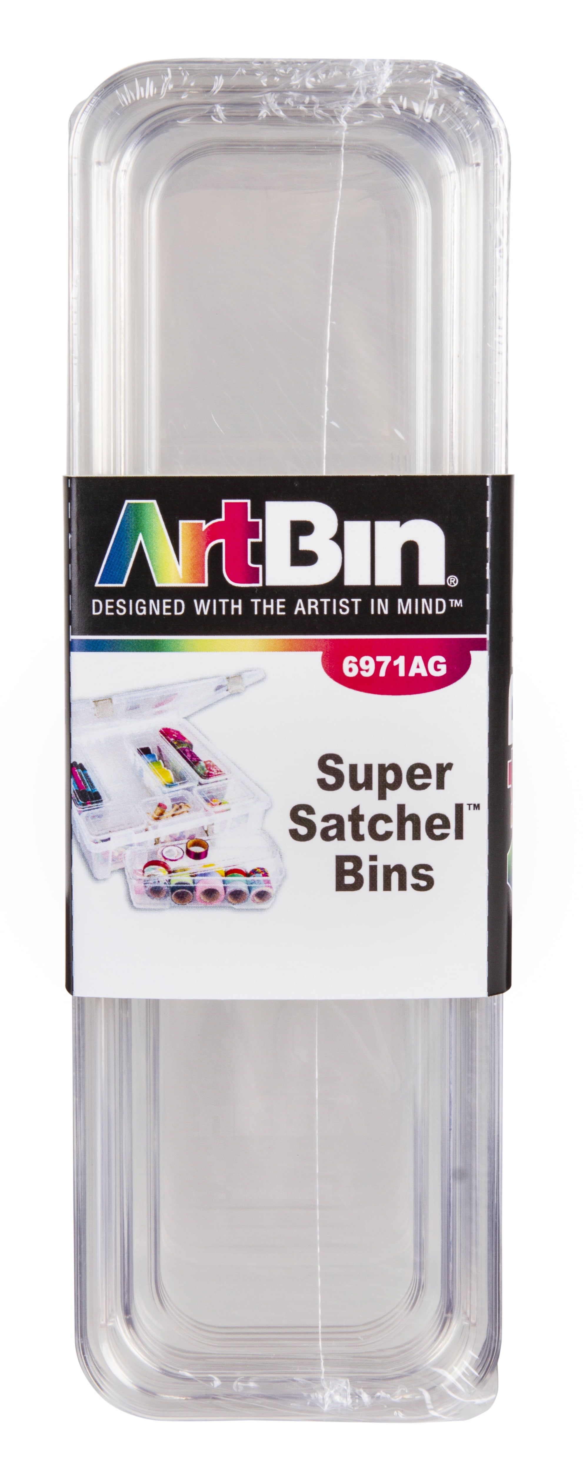 ArtBin Long Storage Bins, 4/Pkg