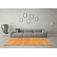 thumbnail image 3 of Ahgly Company Indoor Rectangle Abstract Orange Modern Area Rugs, 5' x 7', 3 of 4
