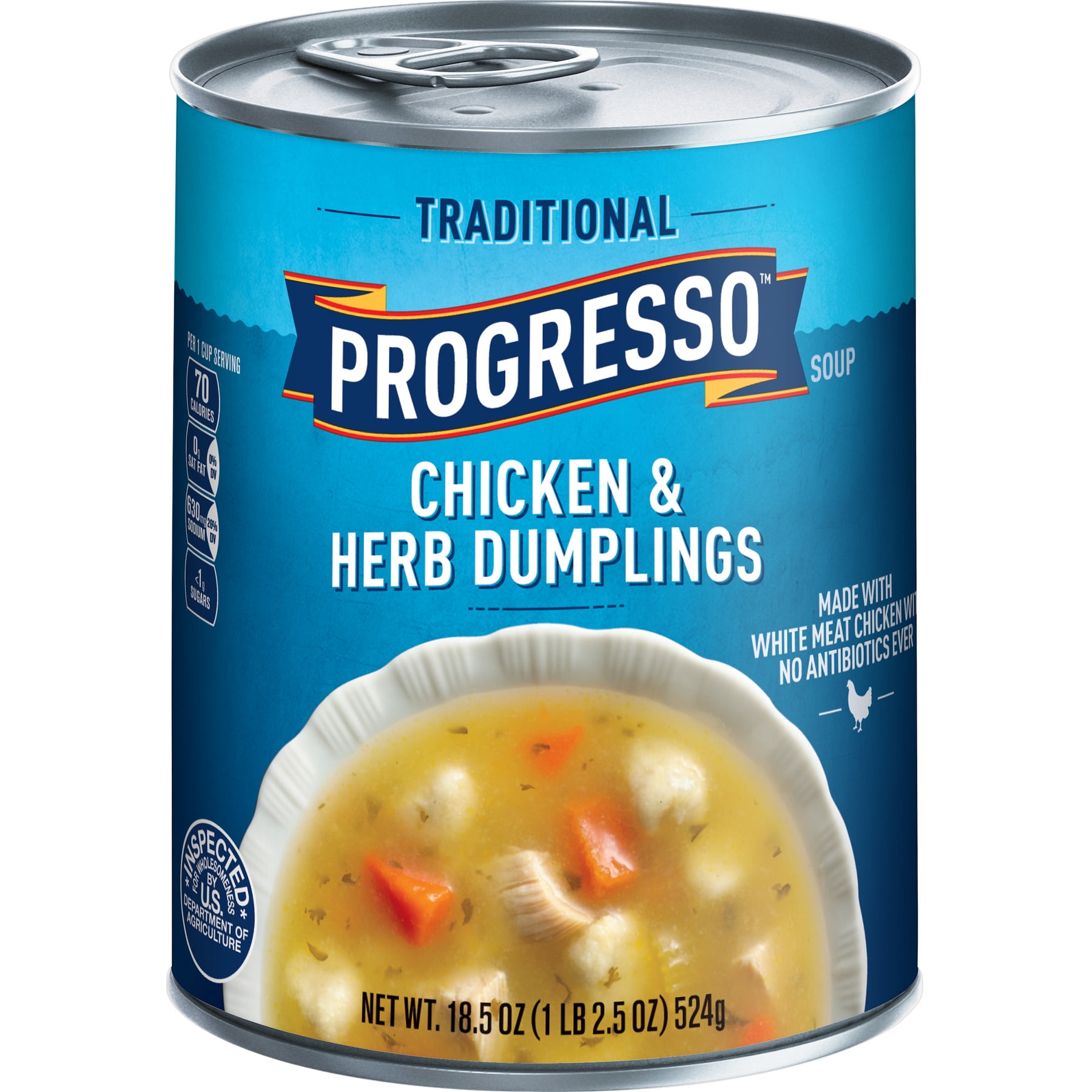 Progresso Soup, Traditional, Chicken and Herb Dumplings Soup, 18.5 oz