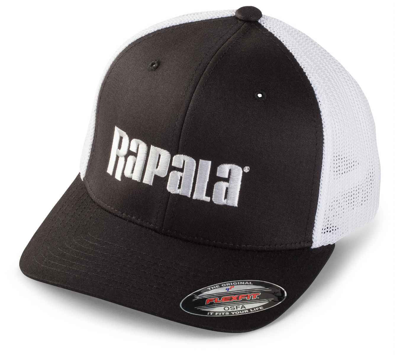 OSFA Ice Force Knit Hat by Rapala Fishing Gray Black Red 