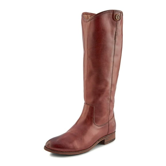 Botas altas Frye Melissa Button 2 Equestrian de piel para mujer