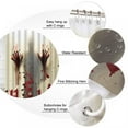 thumbnail image 3 of Halloween Shower Curtain Decoration  Horror Bathroom Props  Bloody Hands Pattern  Halloween Decoration Props, 3 of 7