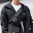 thumbnail image 4 of Bolso de mensajero para hombre, bolso de cintura a la moda para deportes al aire libre, bolso de hombro a la moda, bolso móvil Simple, bolsos de mujer para el trabajo, 4 of 5