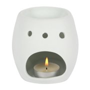White Skull Oil Burner by Medieval Collectibles