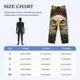 thumbnail image 5 of Fotbe Vintage Pattern Bald Eagle Men's Pajama Pants,Sleepwear Pants,Pj Bottoms Drawstring And Pockets-Small, 5 of 7