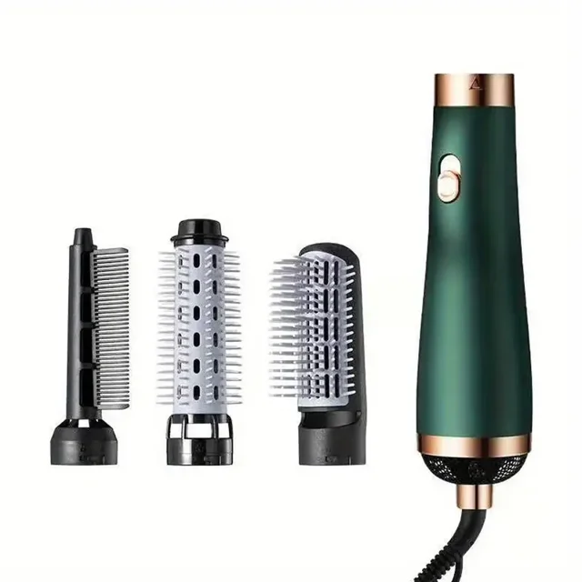 Multifunctional Hot Air Styling Hair Comb - Electric Hair Dryer and Straightener