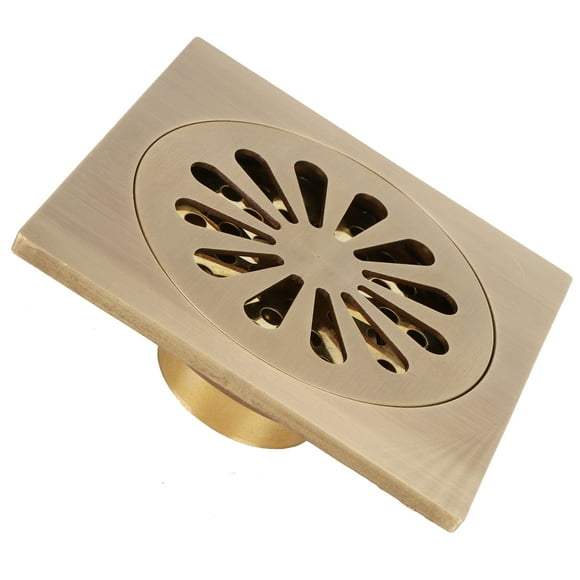 Shower Drain, Shower Waste Drain, Copper With Filter Kitchen Garages For Bathroom Shower