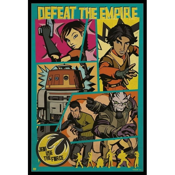 Star Wars Rebels Pop Laminated & Framed Poster (24 x 36)