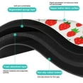 thumbnail image 6 of Pet Feeding Mat with Sweet Red Strawberry Print, Durable Waterproof Dog Food Mat, Non-Slip, Absorbent, Quick Dry, Washable Mat for Pet Feeding Area and Kitchen, 6 of 7