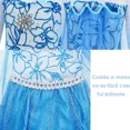 thumbnail image 4 of Disfraz De Princesa Elsa, Para Niñas, Fiesta De Cumpleaños, Frozen Vestido De Princesa Disfraz De Reina Disfraz De Cosplay Con Accesorios, 4 of 5