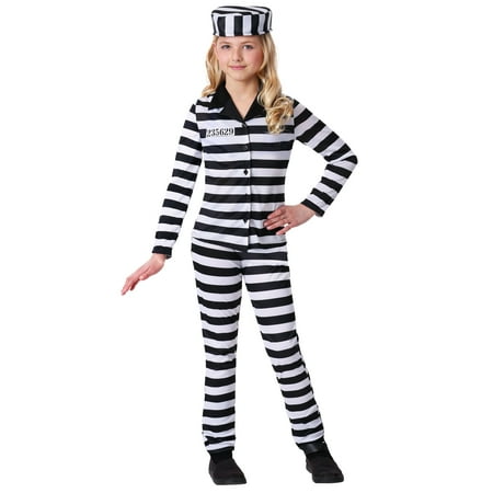 Girl's Incarcerated Cutie Costume