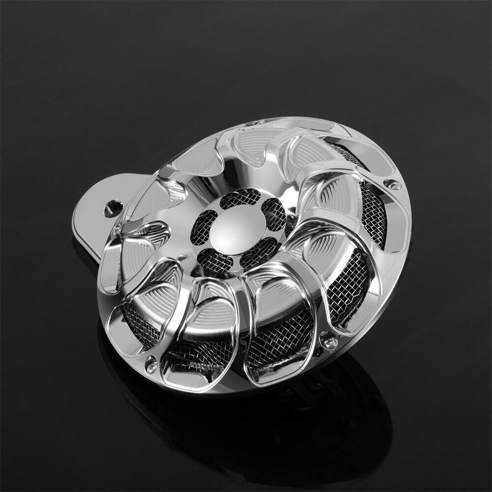 Chrome Horn Speaker Cover – Fits Harley Touring & Big Twin 1991-2020