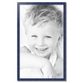 thumbnail image 2 of ArtToFrames 27" x 45" Navy Blue Picture Frame, 27x45 inch Blue Wood Poster Frame (WOM-4603),  Pack, 2 of 8