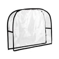 thumbnail image 5 of FITYLE Chair Back Cover Transparent Sturdy Hairdressing Waterproof Styling Chair Professional for Beauty Center SPA Salon Barbershop Black Round S, 5 of 9