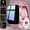 Pink tape + pink steel strap, variant on Brand New HD smart Sports Calling Bracelet, 2.01-Inch Full Touchscreen, Call Answering, Smartwatch Functions, Message Notifications, Compatible with & iphone, USB Charging, for Men and Women