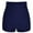 Dark Blue, variant on ELFINDEA Bikini Plus Size High Waist Bottoms Swim Briefs Beach Shorts Ruched Bottom Womens Swimsuits Black 2XL
