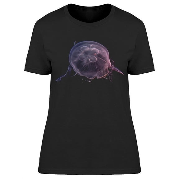 A Jellyfish With A Small Flower T-Shirt Women -Image by Shutterstock, Female XX-Large