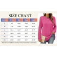 thumbnail image 6 of SHIBEVER Sweaters for Women Fall Casual Long Sleeve Tunic Tops Crewneck Lightweight Pullover Sweatshirts Winter Loose T Shirts for Women, 6 of 8