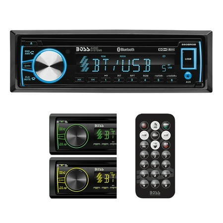 BOSS Audio - Built-in Bluetooth - In-Dash CD/DM Receiver - Black