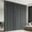 Grey, variant on Room Divider Blackout Curtain Track Curtains Wall Dividers Panels Screen for Living Rooms Bedroom Office Privacy Partition Separation, W150 × L96 Inch,1 Panel, Black