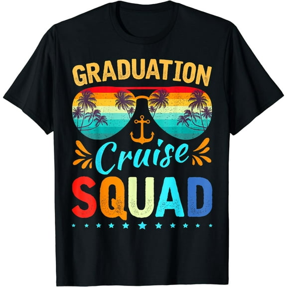 Graduation Cruise Squad 2024 Funny Cruising Graduation Trip T-Shirt