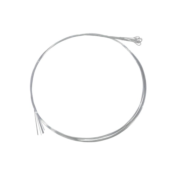 Folkcraft® Plain Steel Strings, Loop Ends, Pack Of Twelve, .014