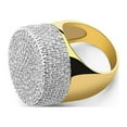 thumbnail image 3 of Bling Punky Rappers Rings for Men Luxury Shiny Rings Big Iced out Hip Hop Cubic Zirconia Men Rings, 3 of 9