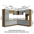 thumbnail image 4 of Cocina Integral Completa Modular Madesa Lux 546cm MG 01, 4 of 5
