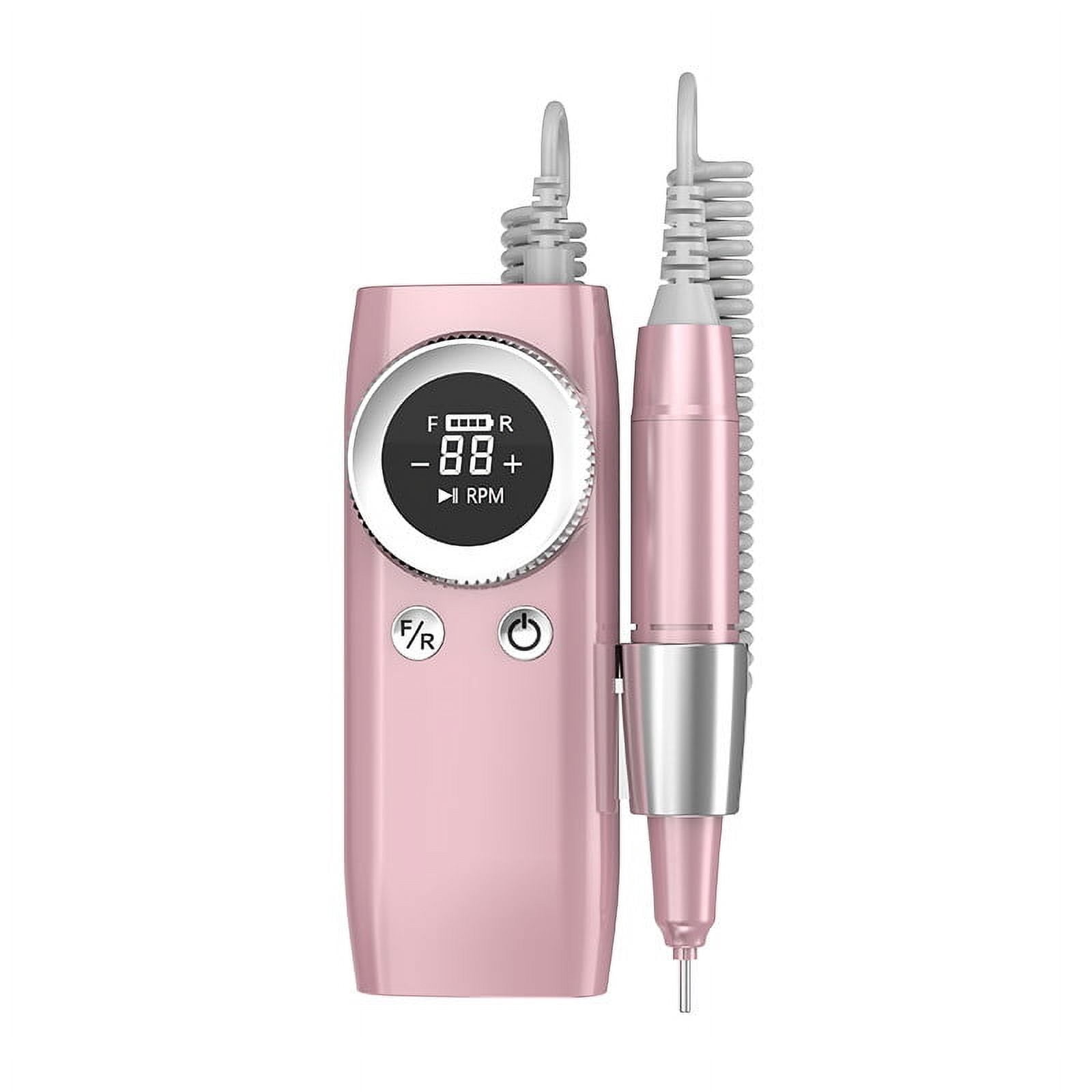 2025 new Electric Nail File Machine – USB Rechargeable & Portable Nail Drill for Salon & Home Use（Lavender Purple）