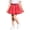 Red, variant on Loopsun Toddler Girls Casual Skirts 5 to 10 Years Solid Summer Ruffled Elastic Waist Daily Skirts