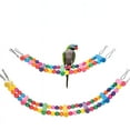 thumbnail image 4 of Multicolor Ladder Bridge Budgie Parrot Climbing Bite Toy Parakeet Swing Bird Toy Bird Supplies Handmade, 4 of 5