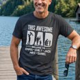 thumbnail image 3 of Jollimate Custom Name T-Shirt, This Awesome Dad Shirt, Funny Dad Tee, Gift For Dad, New Dad Gift, 3 of 6