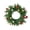 B-Multicolor-Christmas Balls, variant on Aurorax Christmas Wreaths for Front Door,Indoor Christmas Wreath Decorations with Christmas Balls Rustic Green Winter Hanging Wall Decor for Mantel Window