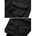 thumbnail image 7 of TRGPSG Women's Cargo Shorts, 9-Pocket Cotton Blend Utility Shorts for Hiking and Work, Mid-Rise Relaxed Fit Summer Apparel,Black Size 2(No Belts), 7 of 7