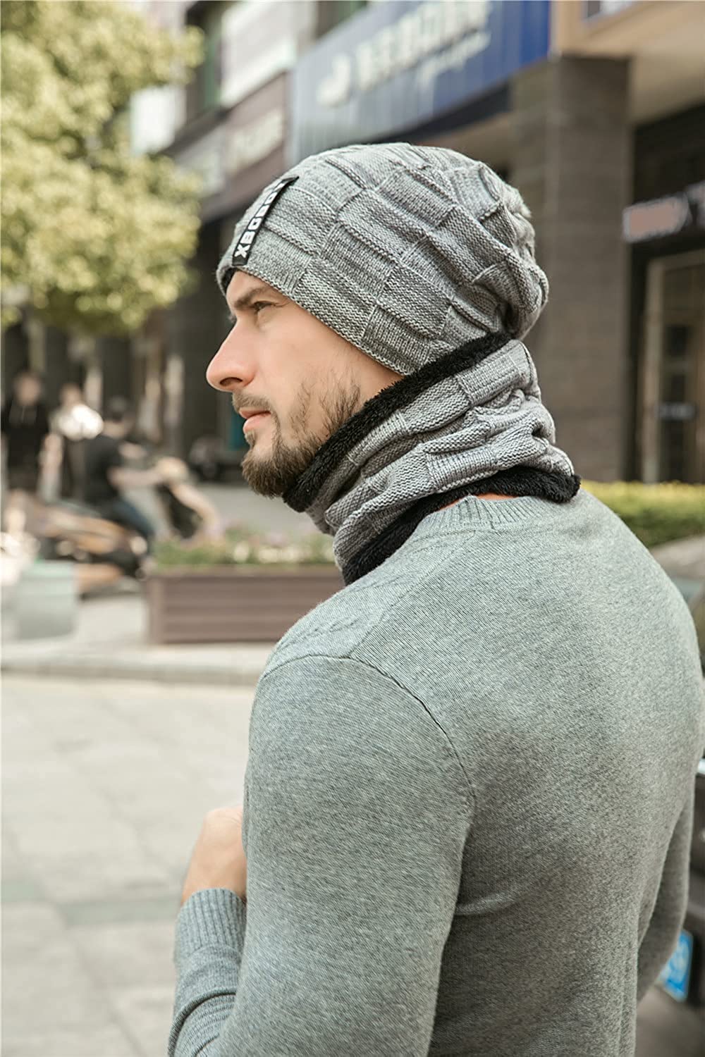 Winter Warm Beanie Hat, Unisex Thermal 